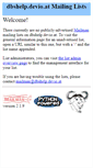 Mobile Screenshot of dbshelp.devio.at
